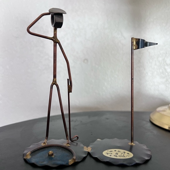 Vintage Golfer Putter Rock Creek Metal Craft Patina Made in USA - Picture 2 of 6